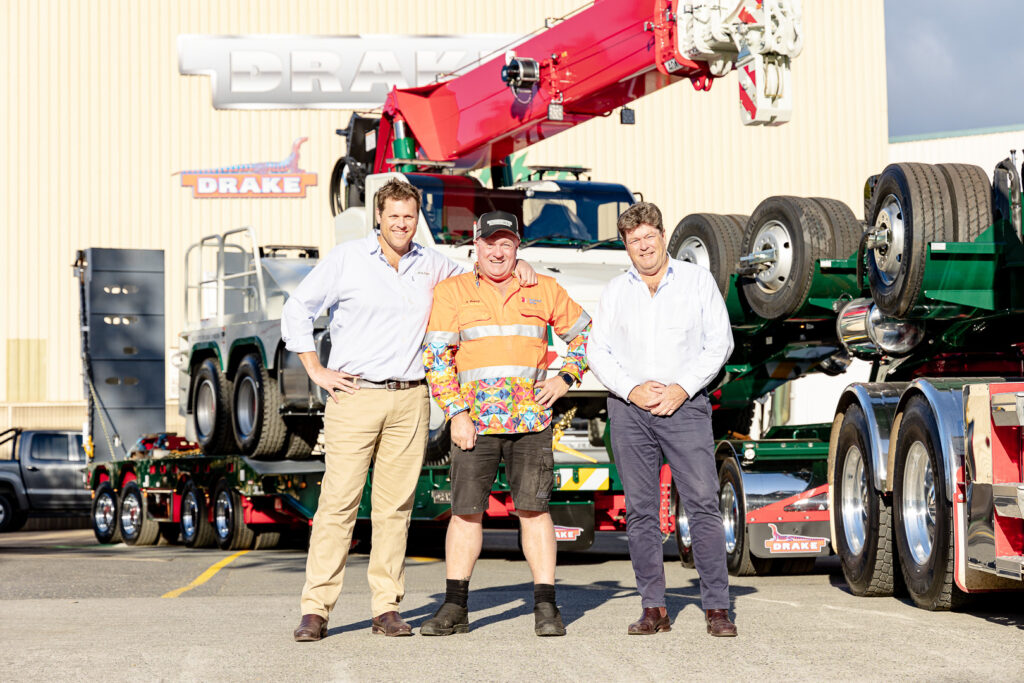 Membrey's Transport buying a Steerable Extendable Drake Trailer