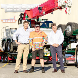 Membrey's Transport buying a Steerable Extendable Drake Trailer