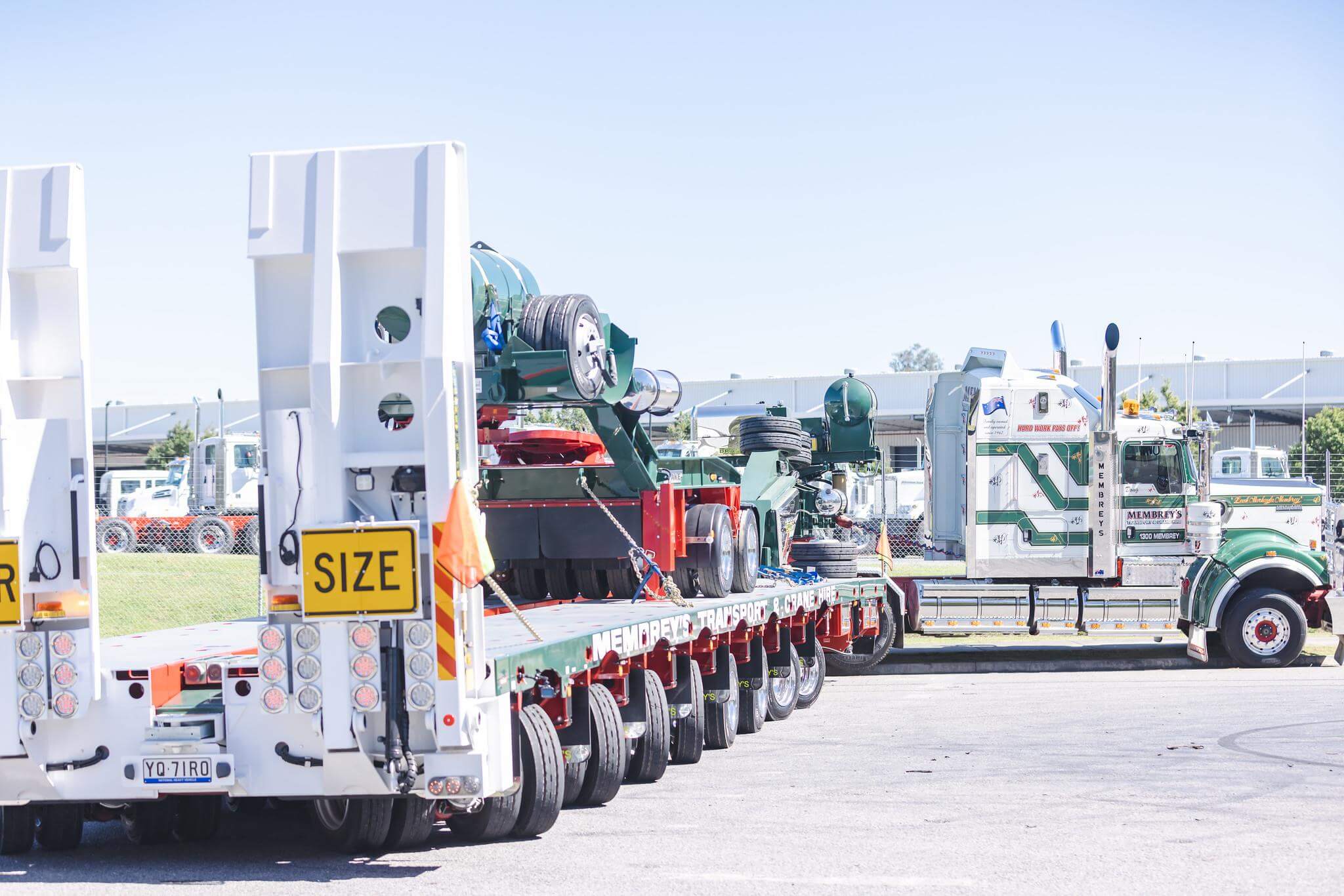 Steerable Semi Modular Low Loader