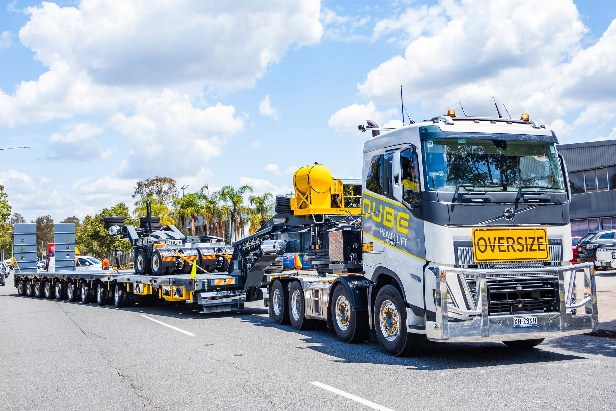 Steerable Semi Modular Low Loader