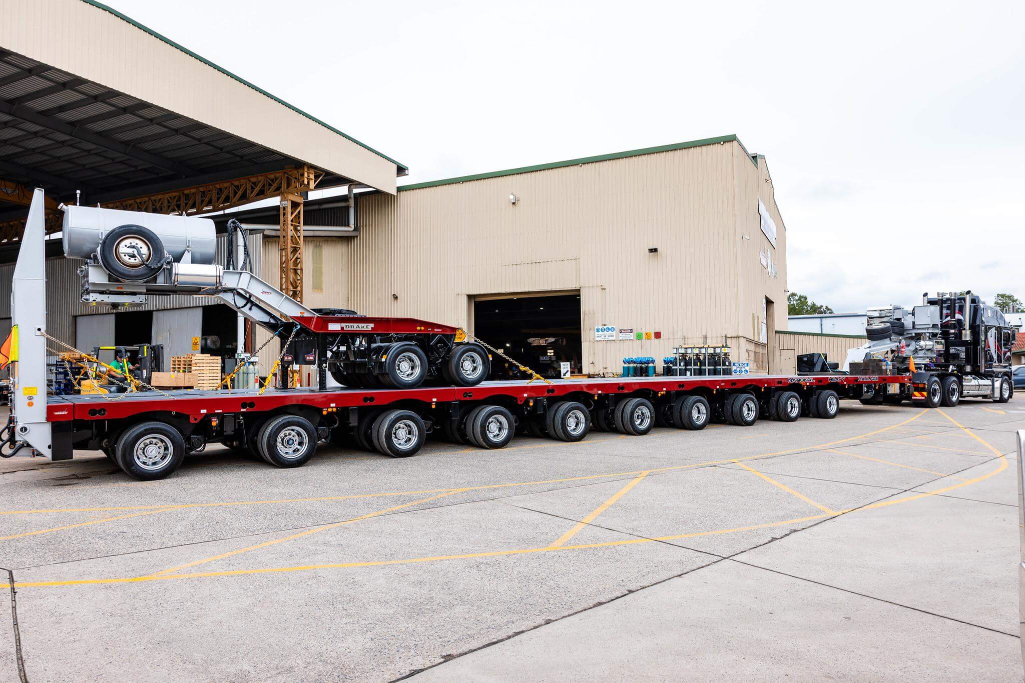 Steerable Semi Modular Low Loader