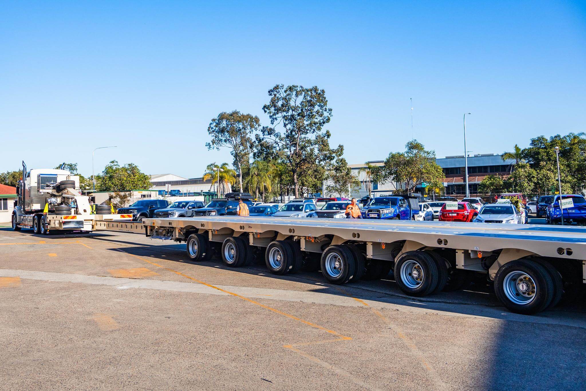 Steerable Semi Modular Low Loader