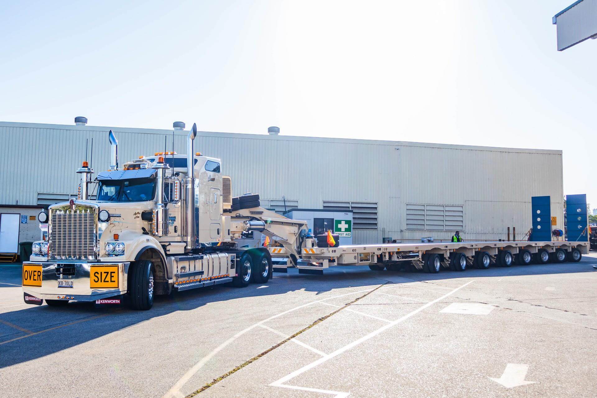 Steerable Semi Modular Low Loader