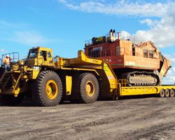 350 tonne mine site trailer