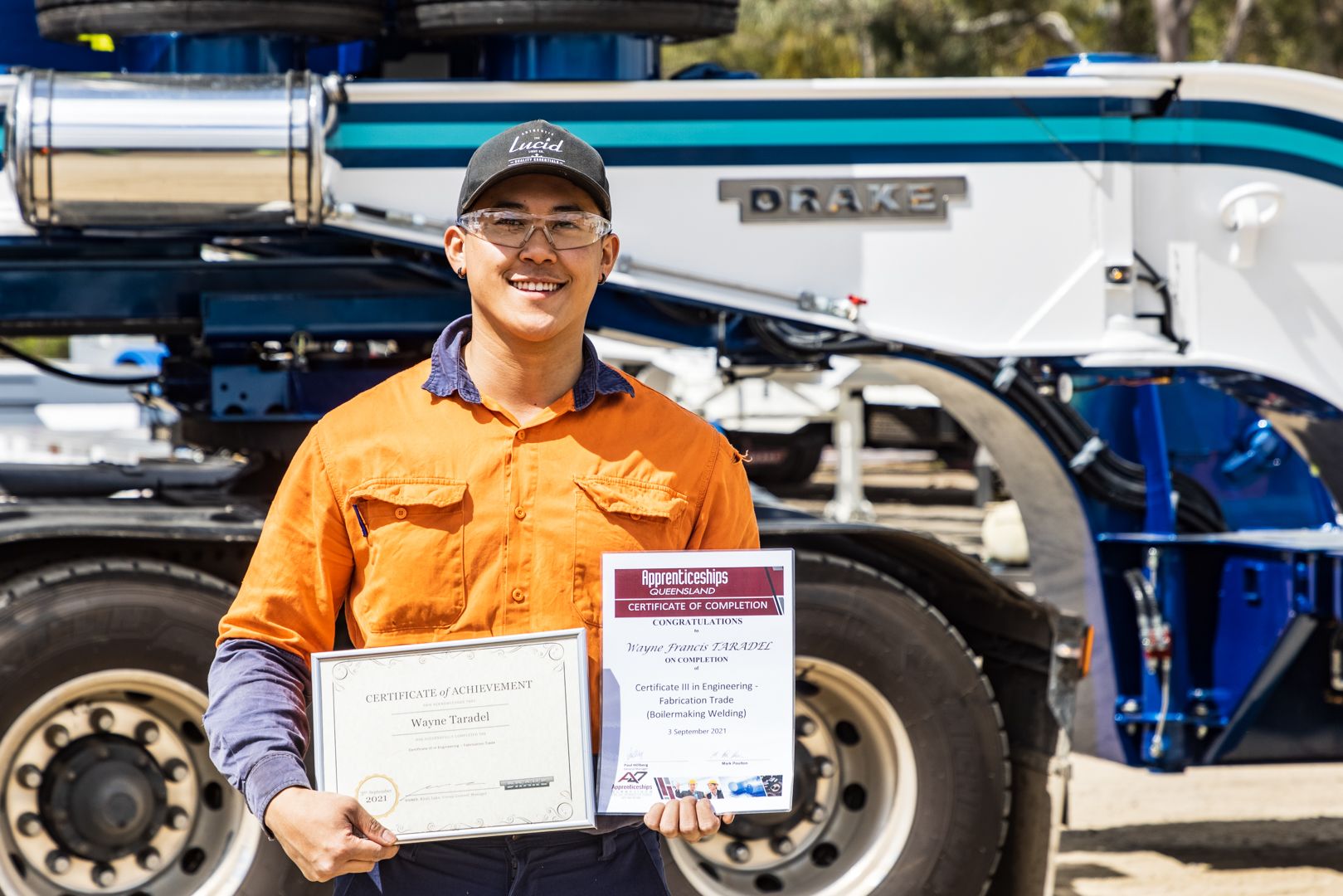 Wayne has graduated from his apprenticeship and is nominated for an HVIA Award