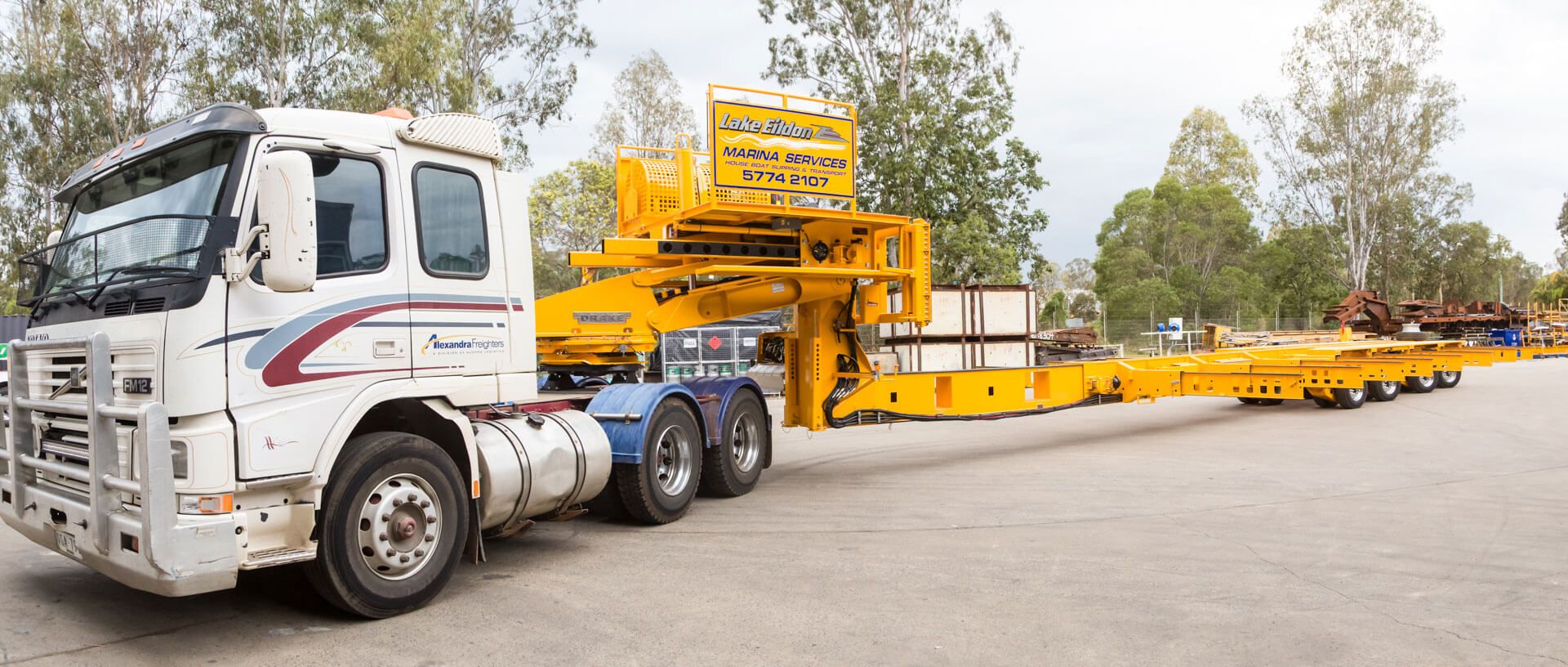 Custom Heavy Haulage Trailers