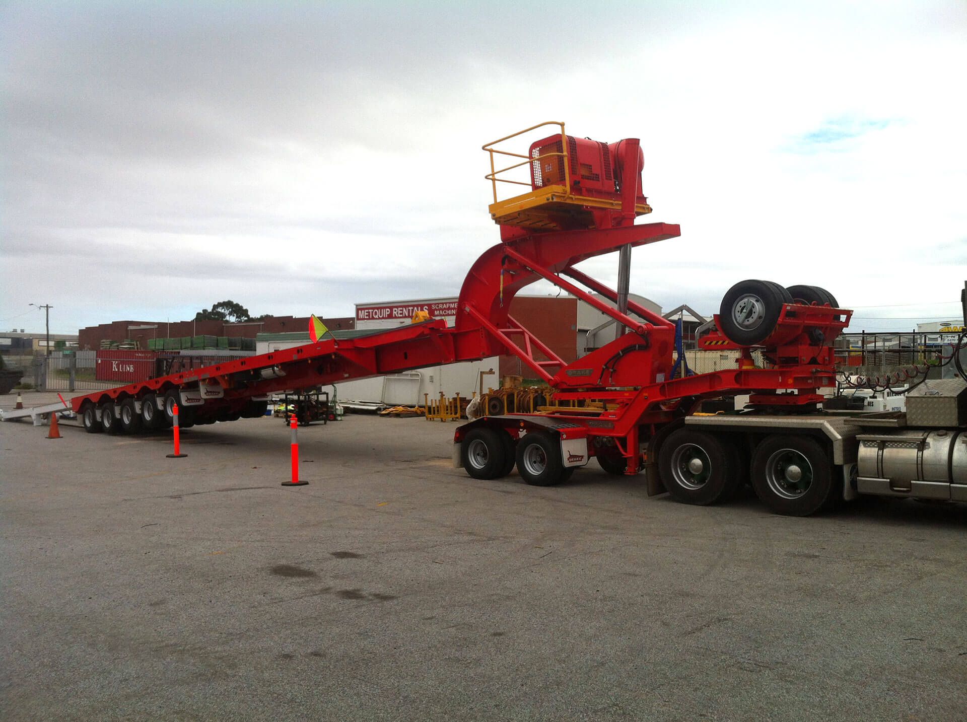 Custom Heavy Haulage Trailers