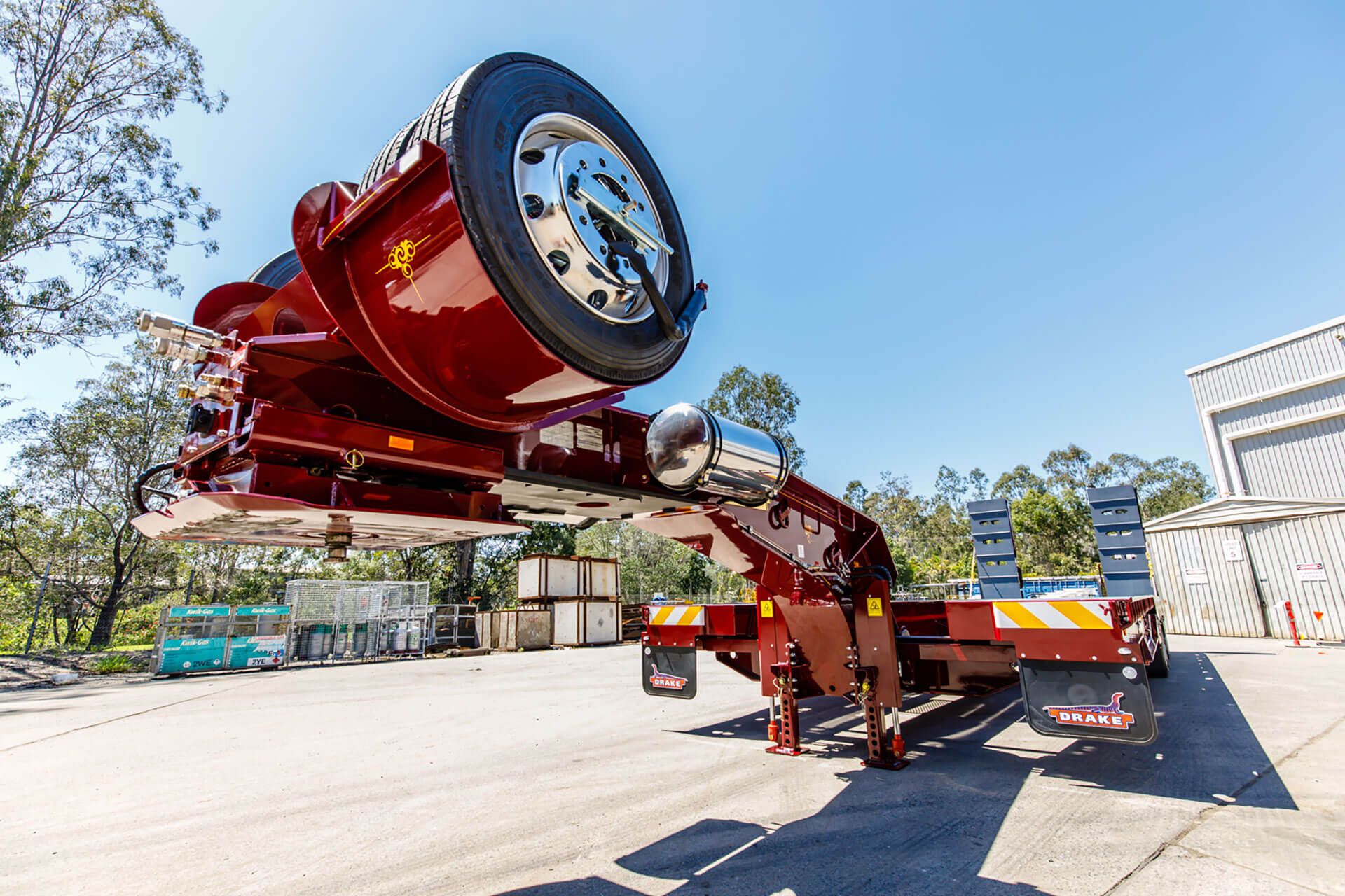 Full Widener Low Loader trailer