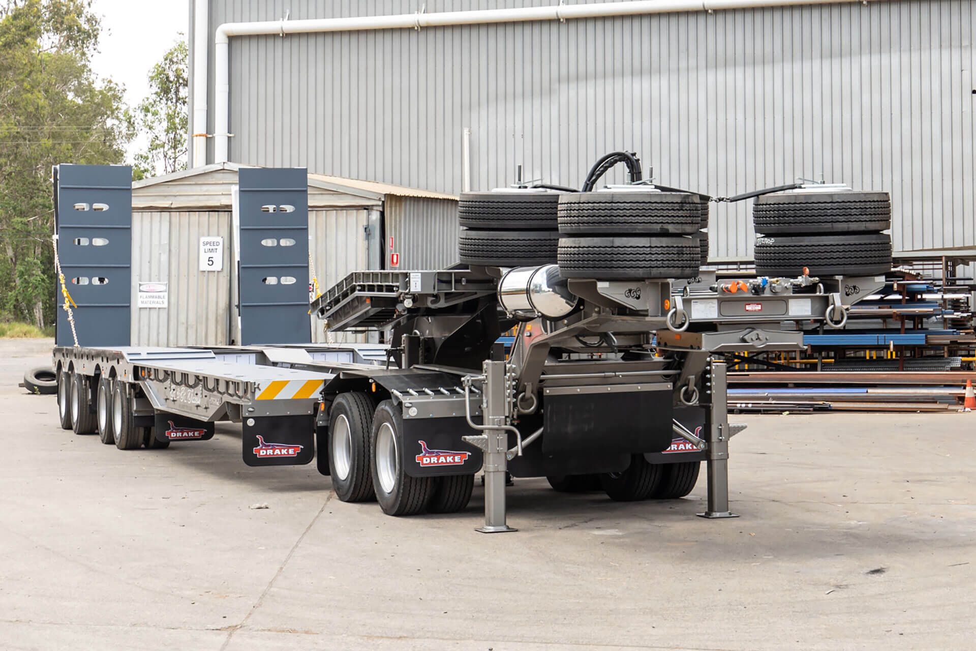 Full Widener Low Loader trailer