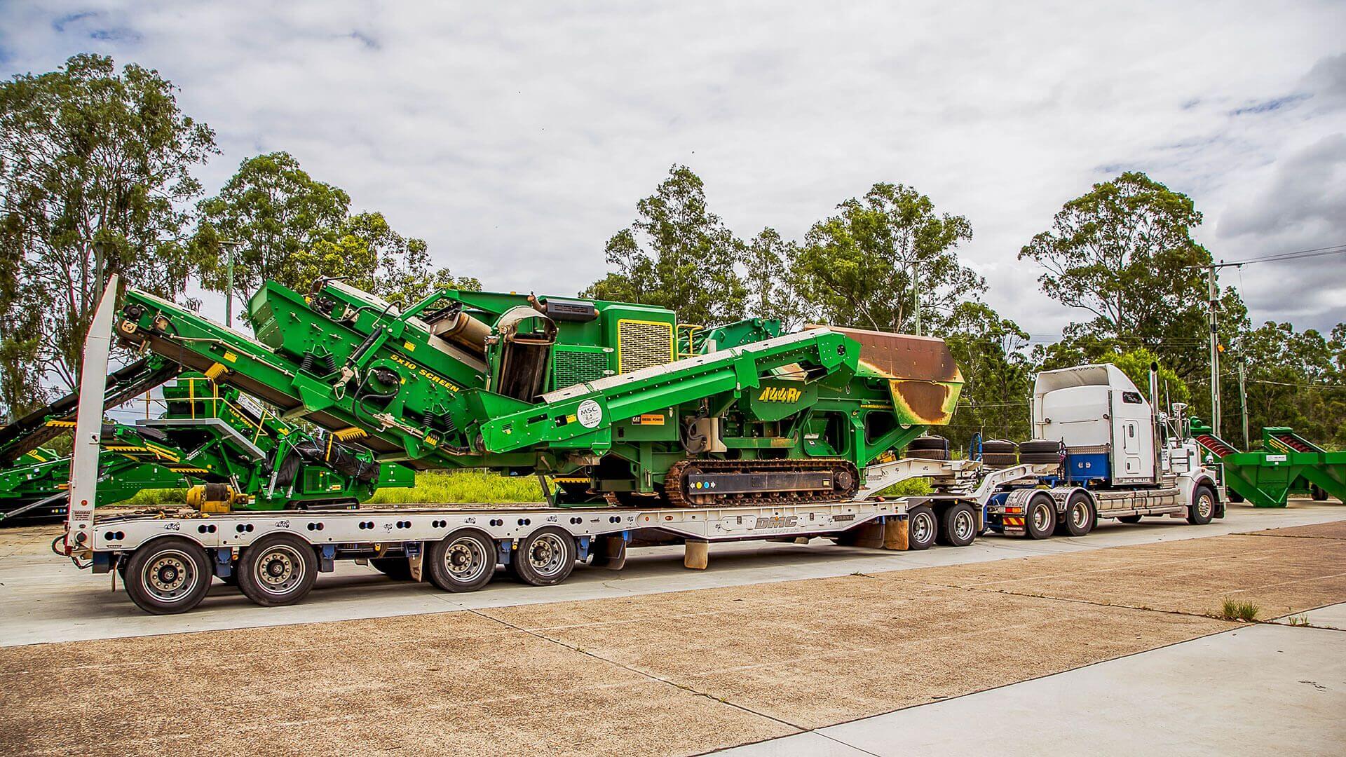 Full Widener Low Loader trailer