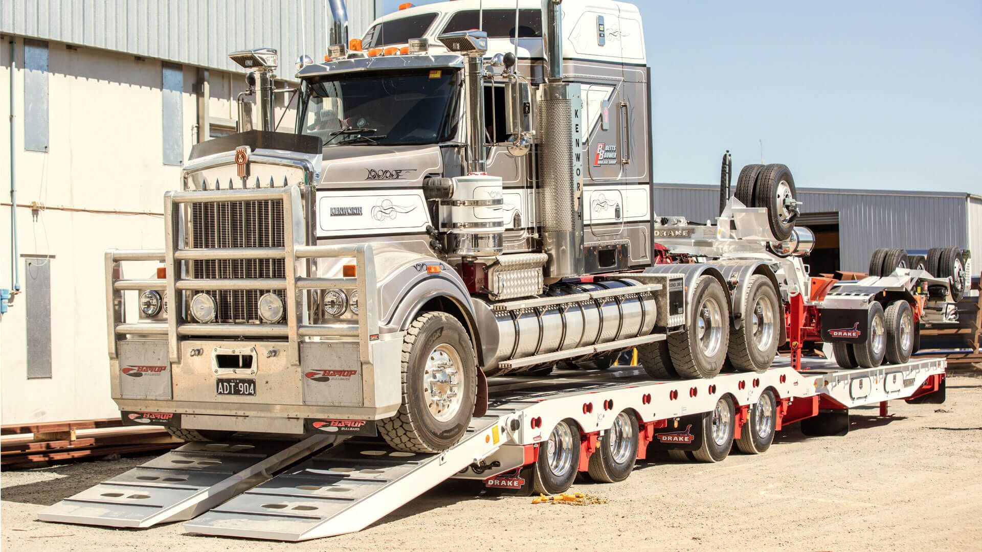 Full Widener Low Loader trailer