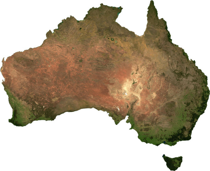 Map Australia
