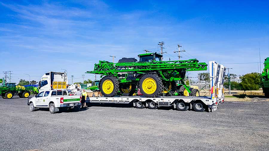 Moline Trucking Quad AG Deck Widener 2 471