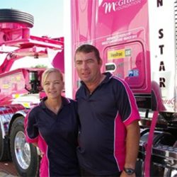 A piece of trailer transport history raises $7000 for charity