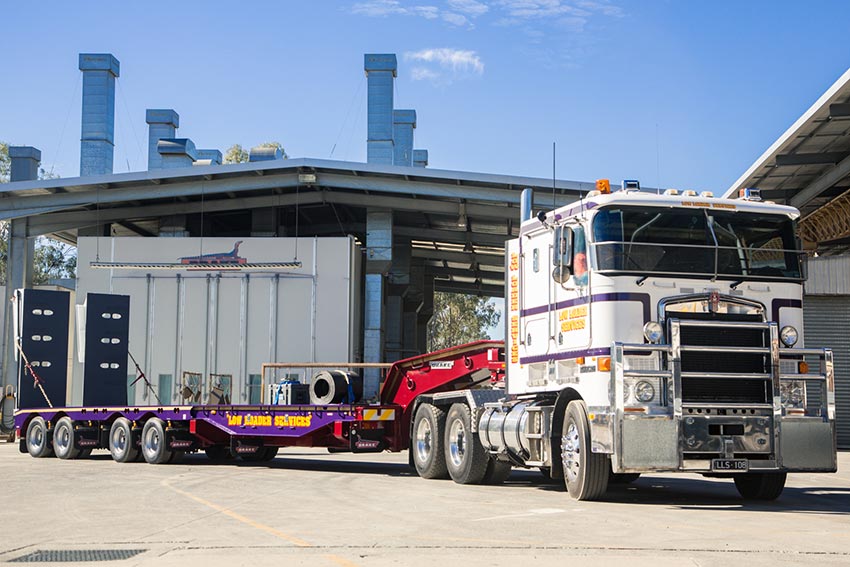 Low Loader Services Drake Quad Deck Widener