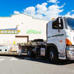 Nationwide Towing Transport Forklift Trailer